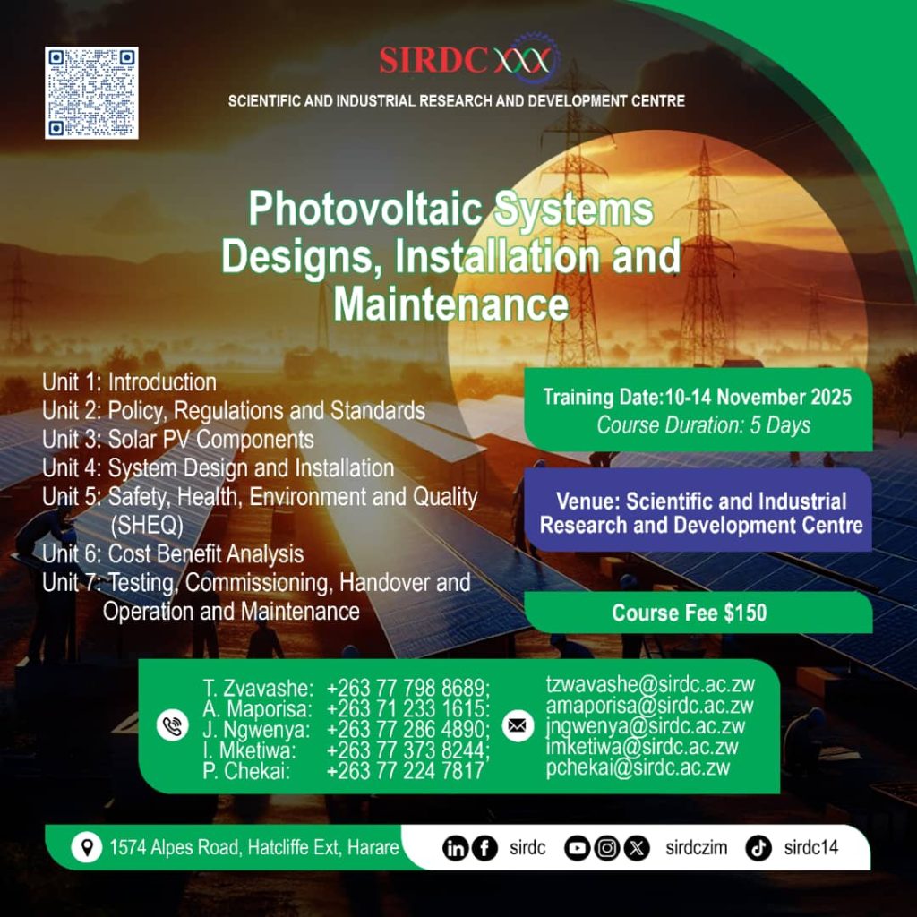 Photovoltaic Systems Designs, Installation and Maintenance